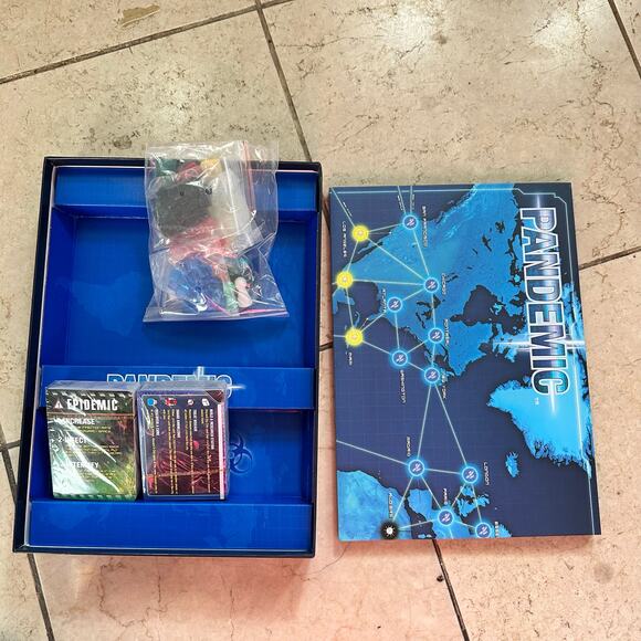 Pandemic Board Game Z-Man 2-4 Player Strategy Survival Strategic Cooperative - Picture 3 of 15